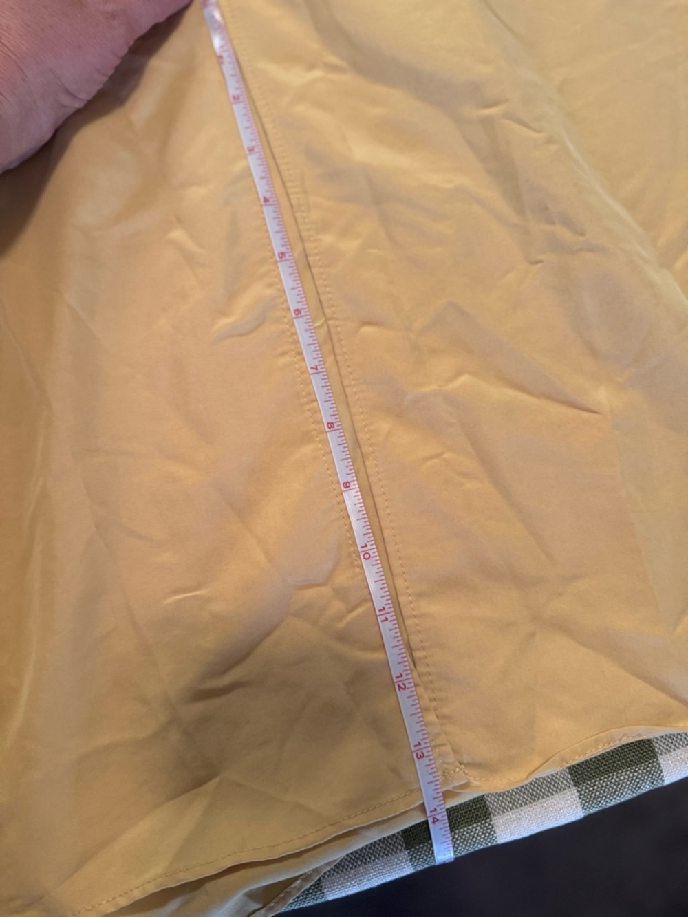 Mango Yellow A-Line Belted Midi Skirt - Picture 10 of 12